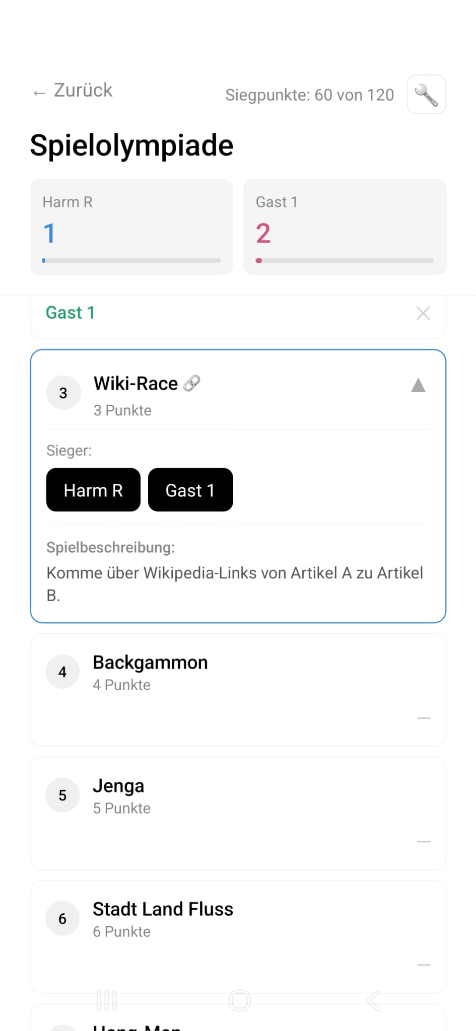 Aktive Olympiade